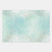 アクアピンクさくらんぼブロッサムフローラ ラッピングペーパーシート (正面2)