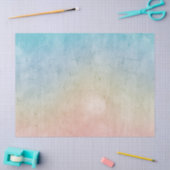 アクアピンク絞り染め 薄葉紙 (クラフト)