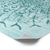 アクアピーコック ポスター (角)