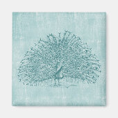 アクアピーコック マグネット (正面)