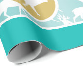 アクアファミリーフォトトナディースクリスマメリースブライト ラッピングペーパー (ロールコーナー)