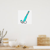 アクアフィールドホッケースティック ポスター (キッチン)