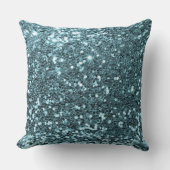 アクアフェイクシークイングリッター装飾用クッション クッション (正面)