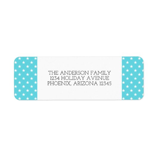 アクアフェスティバルスターズホリデイ住所 シール (正面)