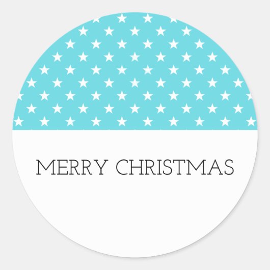 アクアフェスティバルスターズホリデーステッカー ラウンドシール (正面)