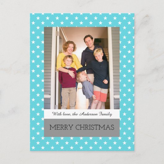 アクアフェスティバルスターズホリデーフォトポストカード シーズンポストカード (正面)