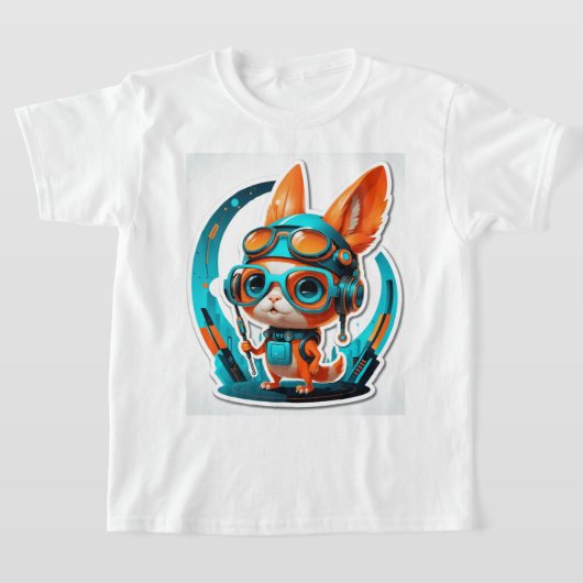 アクアフォキシビベス Tシャツ (レイダウン)