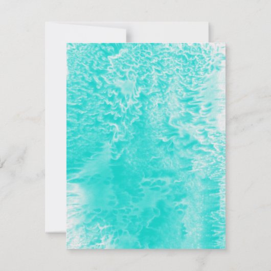 アクアフォーム抽象芸術 招待状 (裏面)