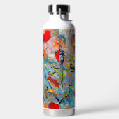 アクアフュージョン：抽象芸術エレガンス» ウォーターボトル (左面)