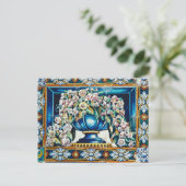 アクアフラワーズイン花瓶，エスパーナ広場，セビリア， Sp ポストカード (スタンド正面)