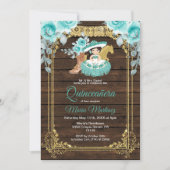 アクアフラワーズプリンセスキンセニェラメキシコ  招待状 (正面)