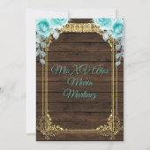 アクアフラワーズプリンセスキンセニェラメキシコ  招待状 (裏面)