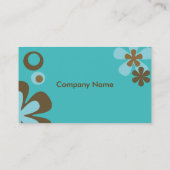 アクアフラワーズ 名刺 (裏面)