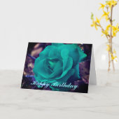 アクアフラワー撮影誕生日カード カード (黄色い花)