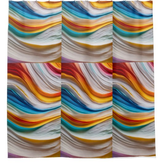 アクアフローシャワーカーテン シャワーカーテン (正面)