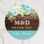 アクアフローラストリングラ素朴イツありがとうご結婚ざう フェイバータグ (裏面)