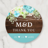 アクアフローラストリングラ素朴イツありがとうご結婚ざう フェイバータグ (正面)