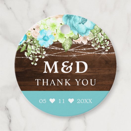 アクアフローラストリングラ素朴イツありがとうご結婚ざう フェイバータグ (正面)