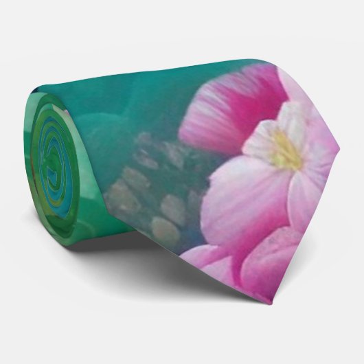 アクアフローラ抽象芸術園 ネクタイ (ロール)