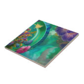 アクアフローラ抽象芸術水中庭園 タイル (側面)