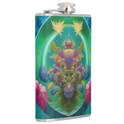 アクアフローラ抽象芸術水中庭園 フラスク (右)