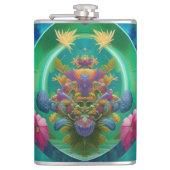 アクアフローラ抽象芸術水中庭園 フラスク (正面)