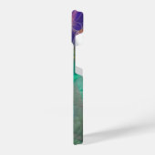 アクアフローラ抽象芸術水中庭園 iPhoneケース (左側面)