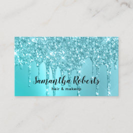 アクアブスタイリッシュルーミントグリッターがヘア&化粧 名刺