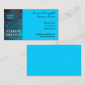 アクアブックカバー作家 名刺 (正面/裏面)