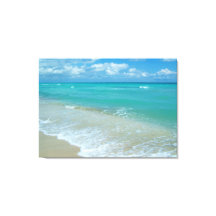 アクアブライトブルービーチ波