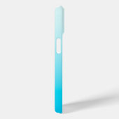 アクアブルーのオンブル背景 Case-Mate iPhoneケース (裏面 / 右)