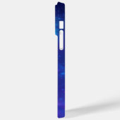 アクアブルーの天の川銀河 パーソナライズド セレスチャル Case-Mate iPhoneケース (裏面 / 左)