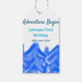 アクアブルーアドベンチャーが1st birthday mountain dを開始 ギフトタグ