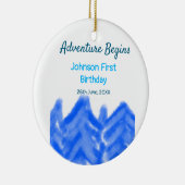 アクアブルーアドベンチャーが1st birthday mountain dを開始 セラミックオーナメント (右)