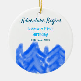 アクアブルーアドベンチャーが1st birthday mountain dを開始 セラミックオーナメント