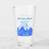 アクアブルーアドベンチャーが1st birthday mountain dを開始 タンブラーグラス (裏面)