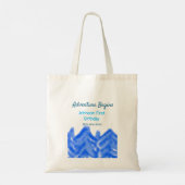 アクアブルーアドベンチャーが1st birthday mountain dを開始 トートバッグ (裏面)