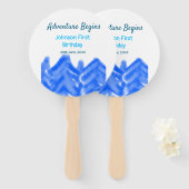 アクアブルーアドベンチャーが1st birthday mountain dを開始 ハンドファン (正面&裏面)