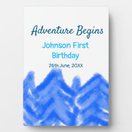 アクアブルーアドベンチャーが1st birthday mountain dを開始 フォトプラーク