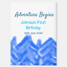 アクアブルーアドベンチャーが1st birthday mountain dを開始 マグネット