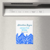 アクアブルーアドベンチャーが1st birthday mountain dを開始 マグネット (インサイチュ (食洗機))