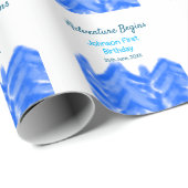アクアブルーアドベンチャーが1st birthday mountain dを開始 ラッピングペーパー (ロールコーナー)