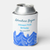 アクアブルーアドベンチャーが1st birthday mountain dを開始 缶クーラー (缶正面)