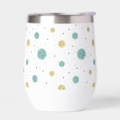 アクアブルーイエローフランシスカンスターバストミッドセンチュリー (左面)