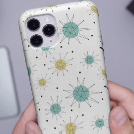 アクアブルーイエローフランシスカンスターバストミッドセンチュリー Case-Mate iPhone 14ケース