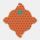 アクアブルーオレンジサッカーテーマお祝いパーティー フェイバーボックス (折り畳みなし)