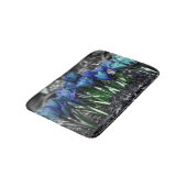 アクアブルークロカス開花 バスマット (アングル)