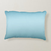 アクアブルーグラデーションムーン アクセントクッション (裏面)