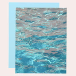 アクアブルーコーラルマーリーウォーター解体帳紙