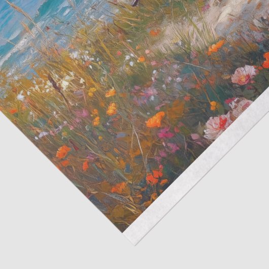 アクアブルーシーサイドジプシーキャラバンデクページ 薄葉紙 (詳細)